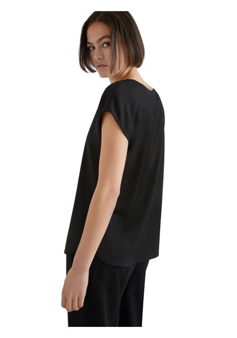 Blusa in satin fluido - NERO Marella articolo 365 | BRINA002